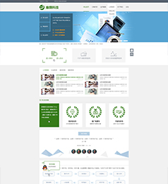 成都維嫡科技責任有限公司網站界面