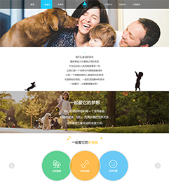 寵物食品公司網(wǎng)站建設制作案例